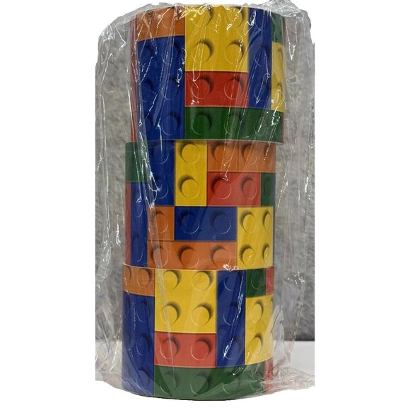 Building Bricks Bulletin Board Boarders Colorful Blocks Bulletin Board Classroom - Picture 6 of 6